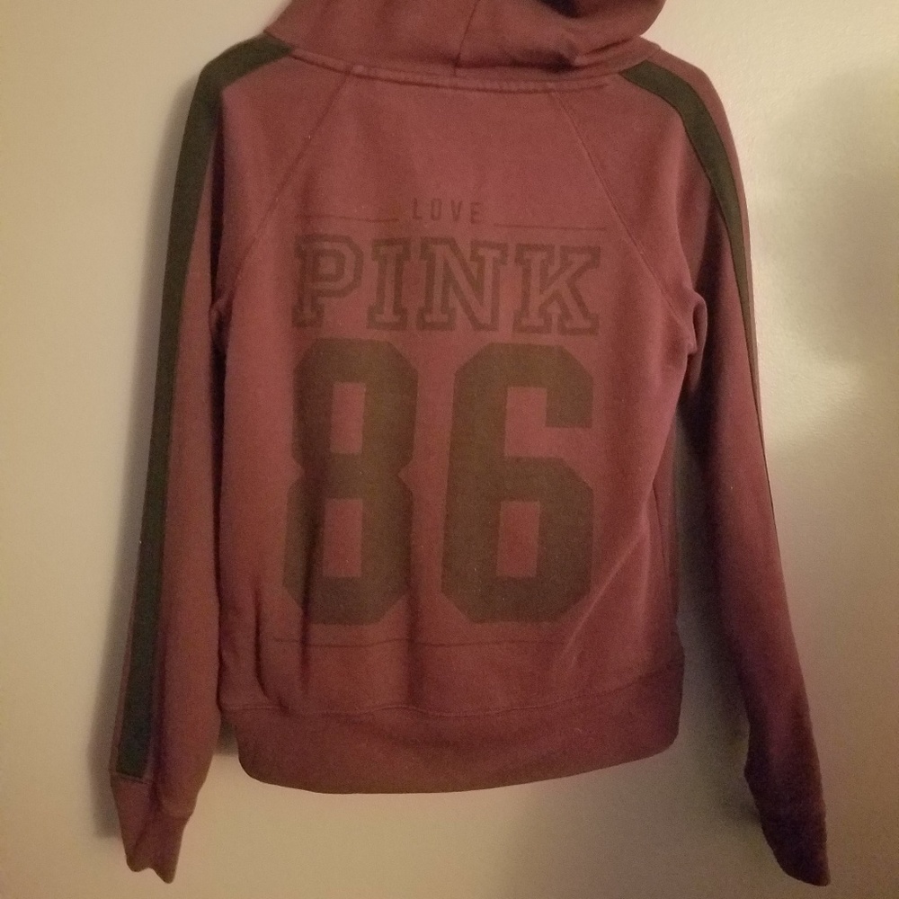 PINK hooded sweatshirt